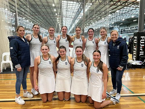Columba Senior A Netball after their final match