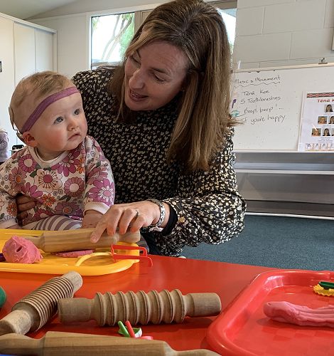 Bree and Tina at Prebbleton Playgroup