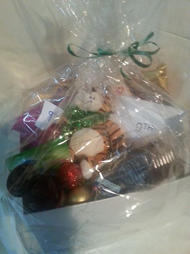 9th prize - Side street hair voucher and a Christmas hamper.