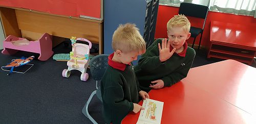 Team Awa and Wairere Buddy Class