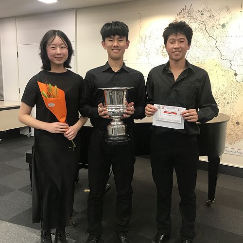 Emily Jin, Scott Zhou and Matthew Chanwai