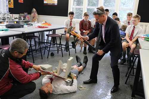 Training to be a Year 8 leader