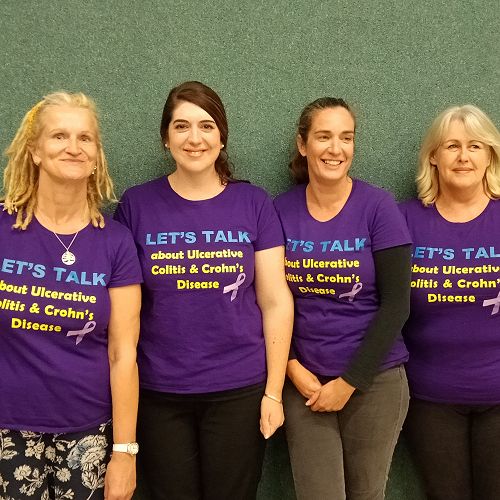 Members of the Crohn's & Colitis Canterbury Support Group Committee