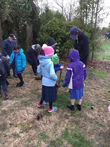 Planting Trees in the Red Zone (Homeroom 13 & 23)