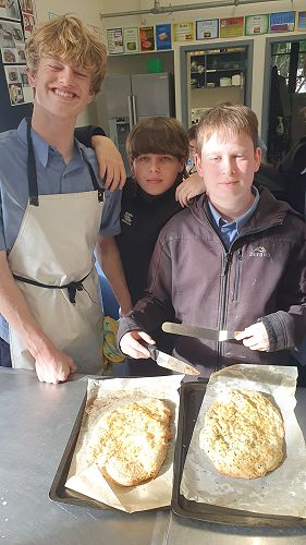 Lucas Meyer, Taylor Overton and Hunter Thyne