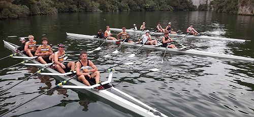 Rowing Camp at Mangakino