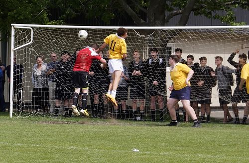 Staff v Prefects Football 2020