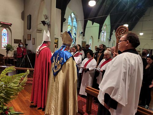 Gathering for ordination
