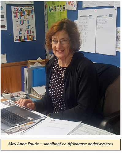 Anna Fourie - Afrikaans Teacher