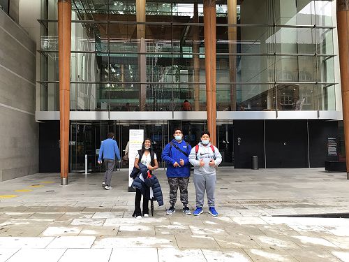 Outside the Art Gallery