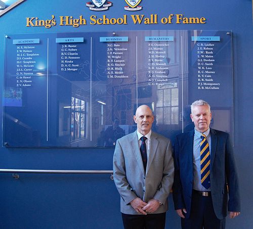 Wall Fame inductee John Campbell's sons Mark and Glen Campbell