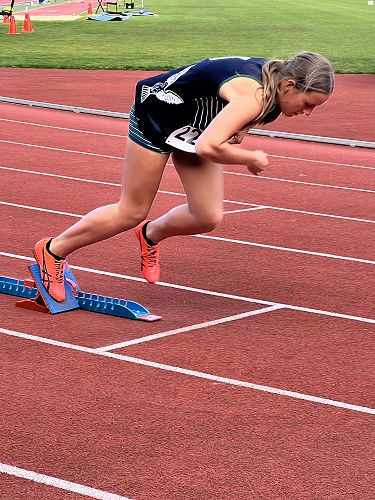 Aria strong with her start