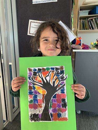 "My favourite thing about art this term was drawing the trees because we got to use pastels and I liked my drawing!" - Camryn 