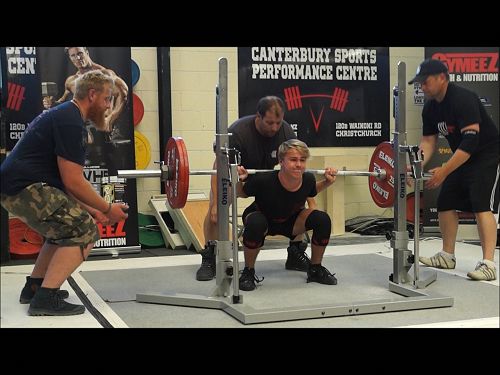 Bailey Cumming - 125kg Squat
