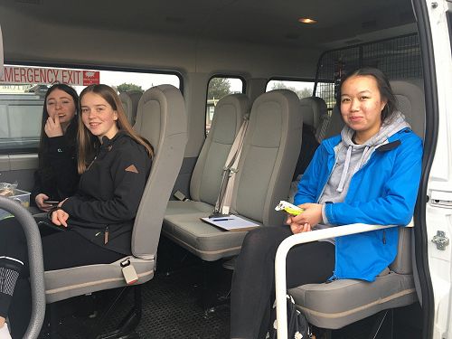 Keeley, Zara and Leanna