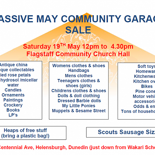 May Community Garage Sale