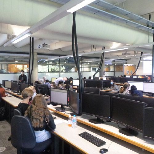 Girls Programming Workshop at the University of Canterbury