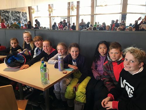 Time to recharge the batteries between races!