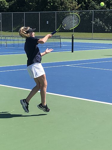 Alice Porter in action during her previous qualifying event