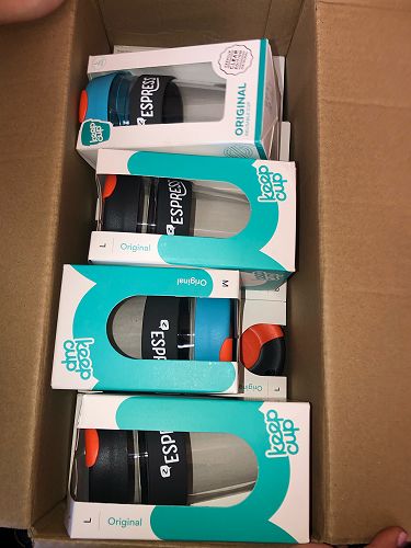 Keep cups will be a great addition to our goody bags