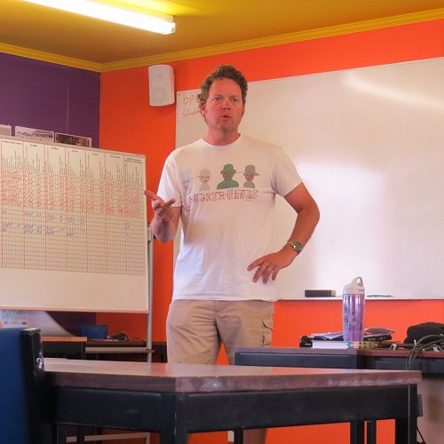 James Dicey, viticulturist at Mount Difficulty wines