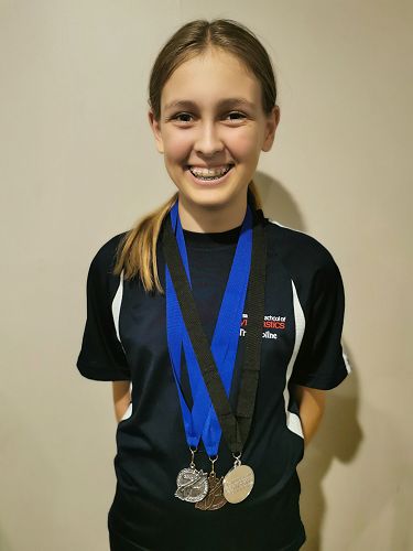 Nicola McLachlan 9NMRC - NZSS Trampolining Championships