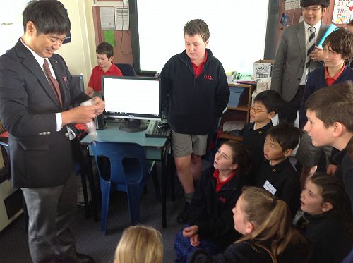 The Deputy Principal showed us some amazing magic 