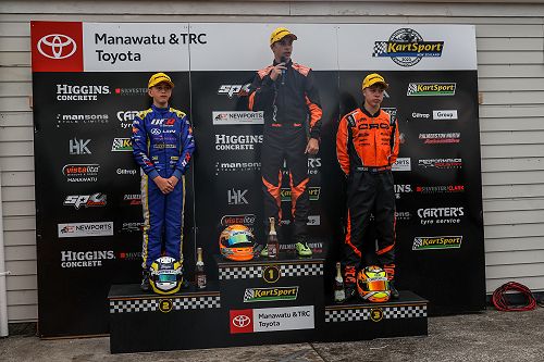 Kiahn Burt - Rotax Max Junior New Zealand Champion