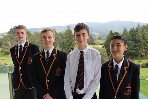 McGlashan 2 Senior Debating Team