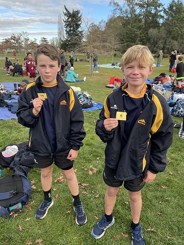 Year 5 Boys : Jack O'Sullivan and Luke Shepherd