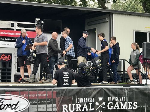 NZ Rural Games - Secondary Schools' Shearing Competition