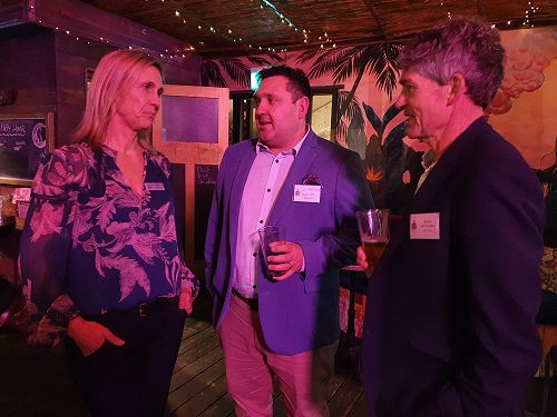 Clare Wilkinson, Jon McDowall, and Mark McNamara (1977-1981).