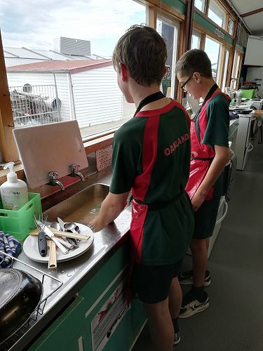 Evidence that a clean up actually happened. Nice work boys!