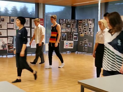 RNZB visit term #2 - with the Year 13 Drama class