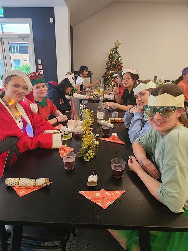 Ready for Christmas dinner