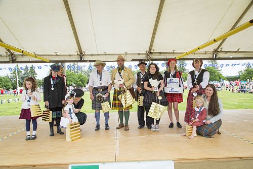 Best Dressed on stage