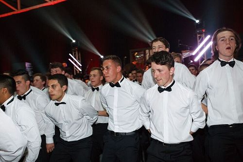 Lewis Kan, Maui Brennan, Cameron Bartlett, Sion Davies and Jake van Peer