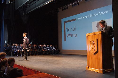 Academic Blues Assembly - Level 2 Endorsed with Excellence 2016.