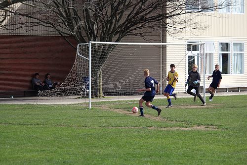 Junior XI Football v Rongotai College