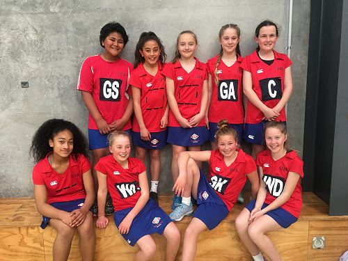 Year 7A Netball team - Otago tournament
