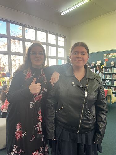 Jessica Mundy & Alyssa Duthie (Y10)