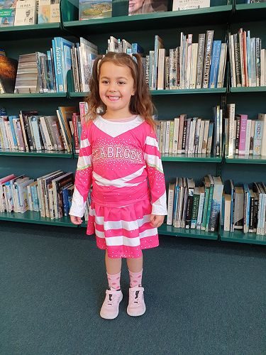 Students enjoying Fictional Character Dress Up Day