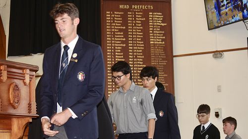 Presentation of Super Eight Academic Badges