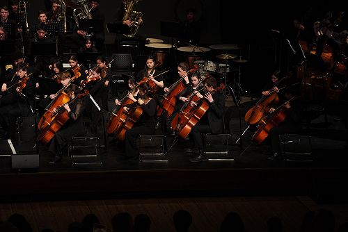 BHS Orchestra at the Aurora Festival