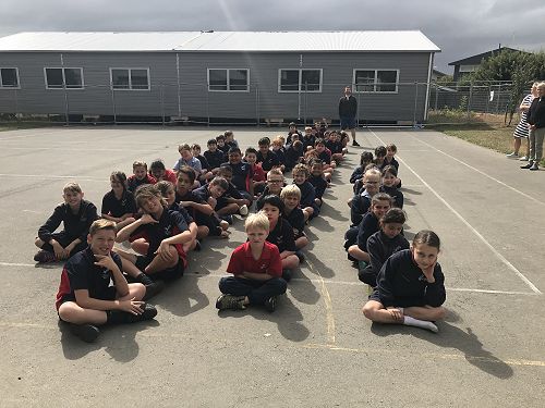 The Wairere team ready for learning!