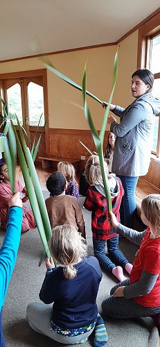 Rarenga putiputi with Jillian