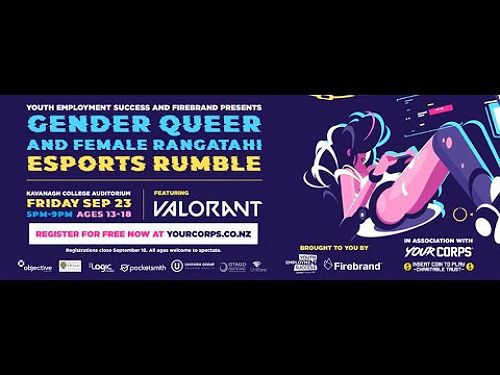 Video: GENDER QUEER AND FEMALE RANGATAHI ESPORTS RUMBLE