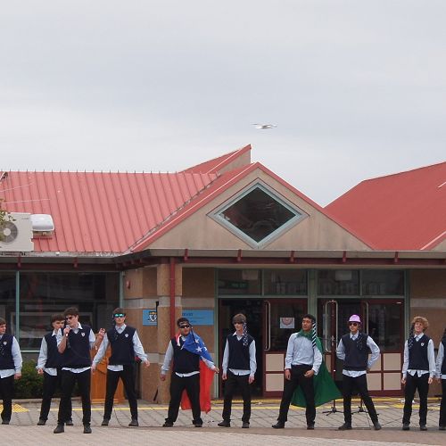 Prefects in the 2022 House Singing Competition 