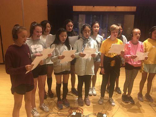 Chorale recording for Ali Harper's Song