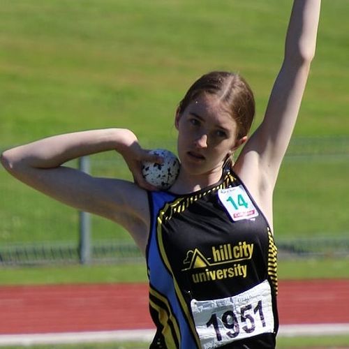 A young Alex in concentration mode